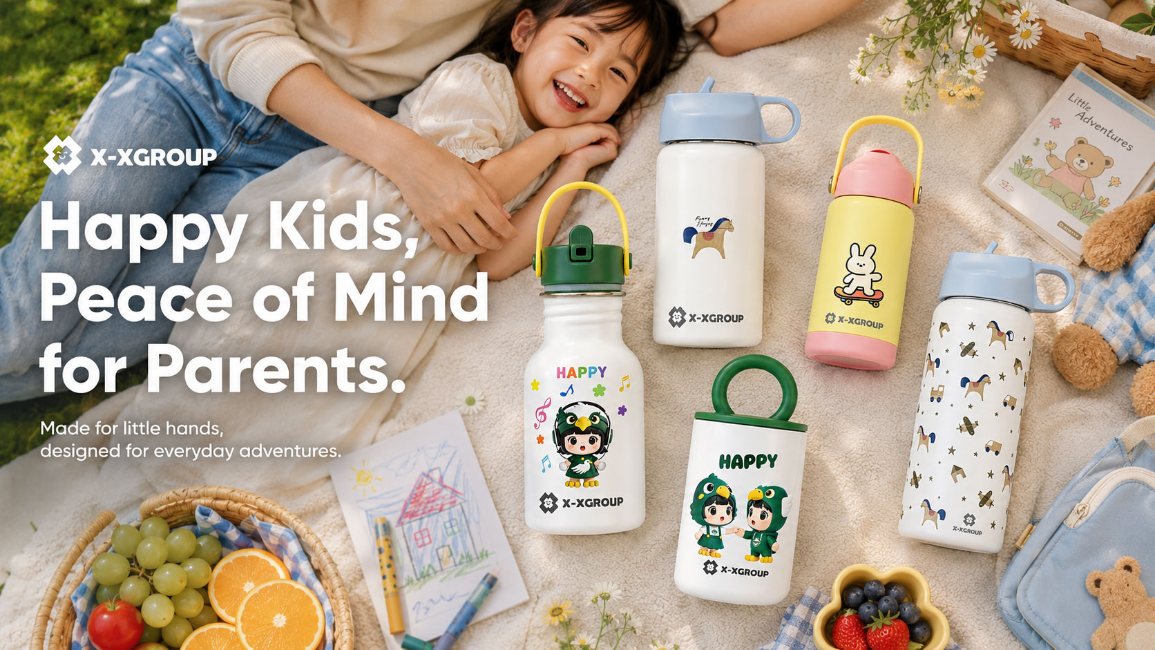 Happy Kids Peace of Mind for Parents
